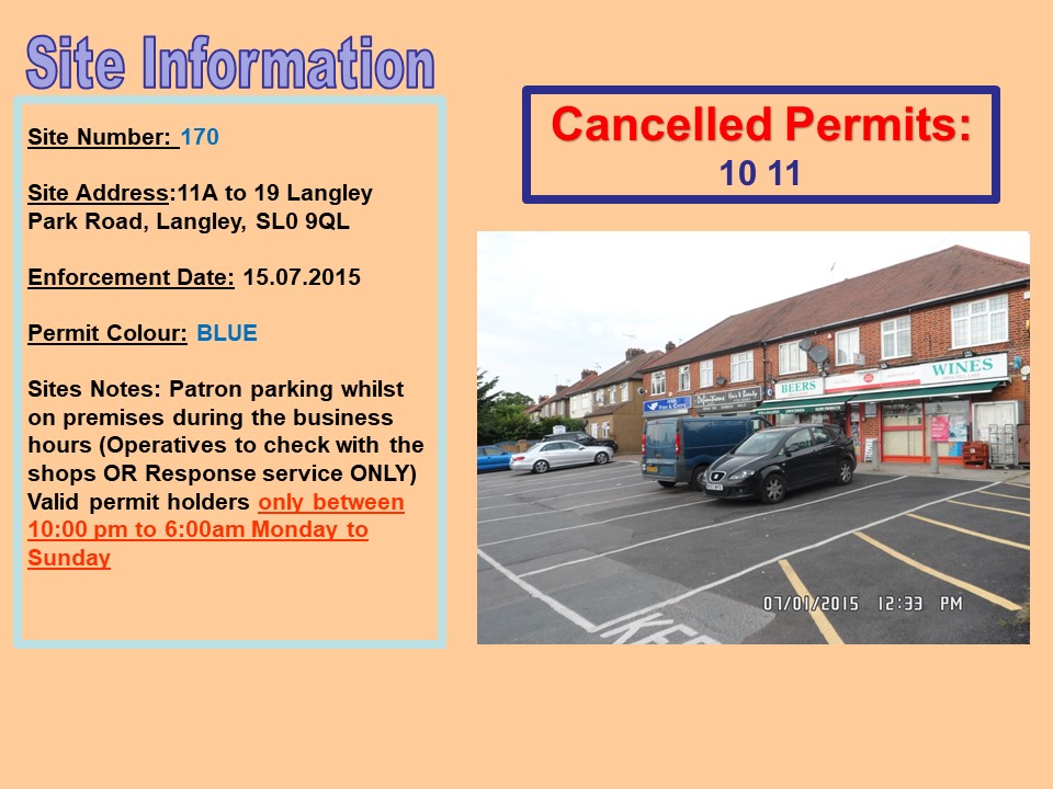 Iver SL0 9QL Langley Park Road Property Parking Portal