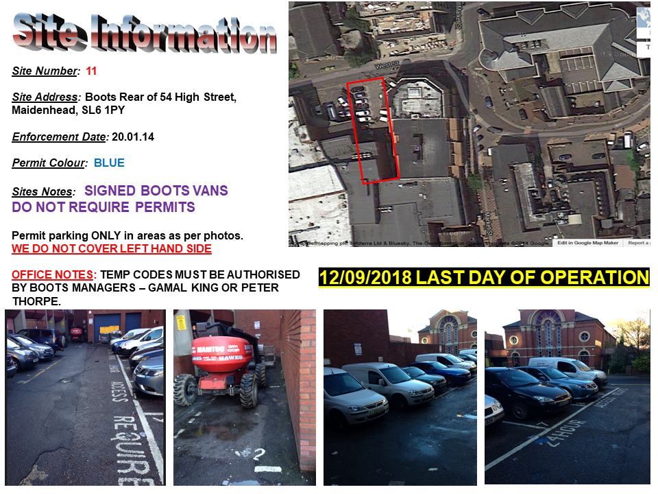 Maidenhead SL6 1PY Boots Property Parking Portal