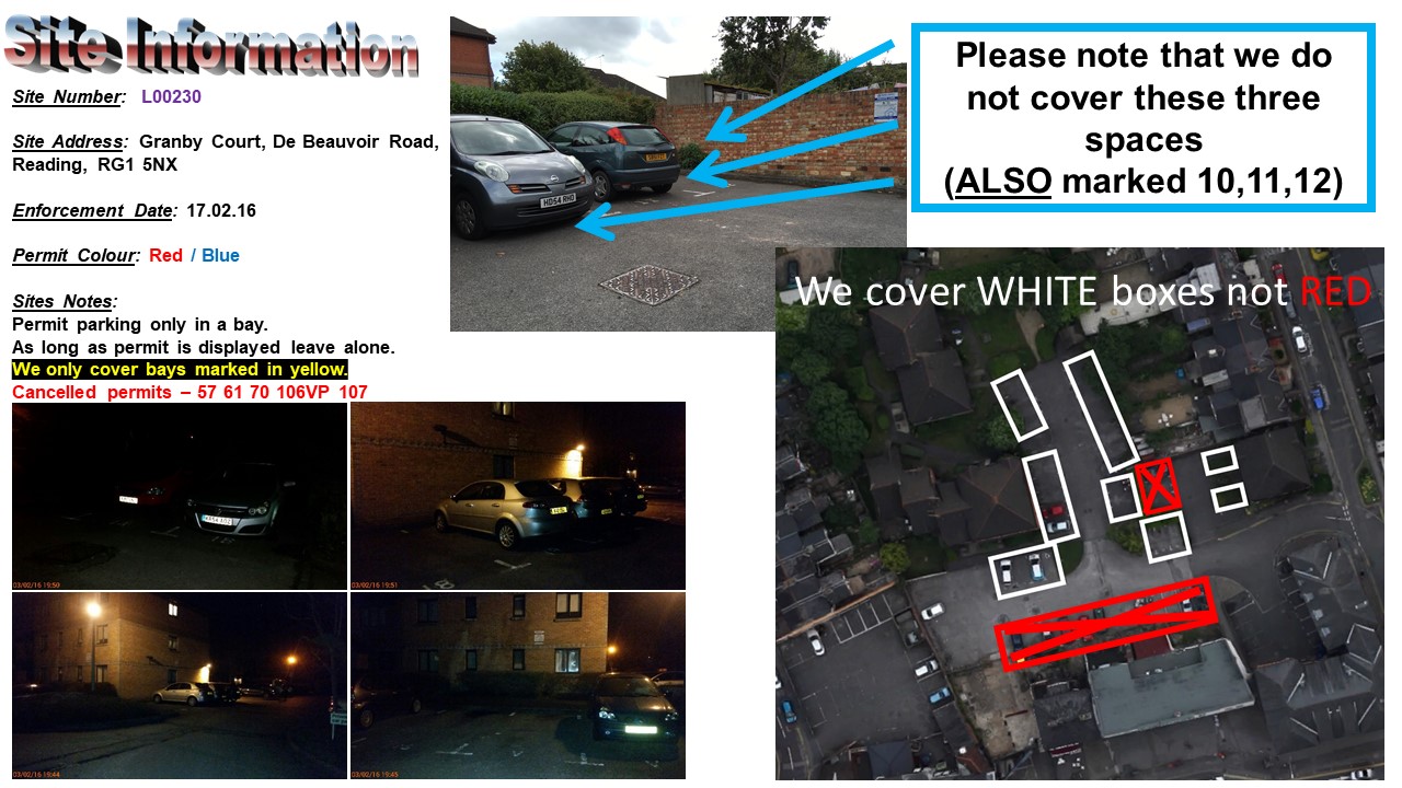 Granby Court Reading RG1 5NX Property Parking Portal