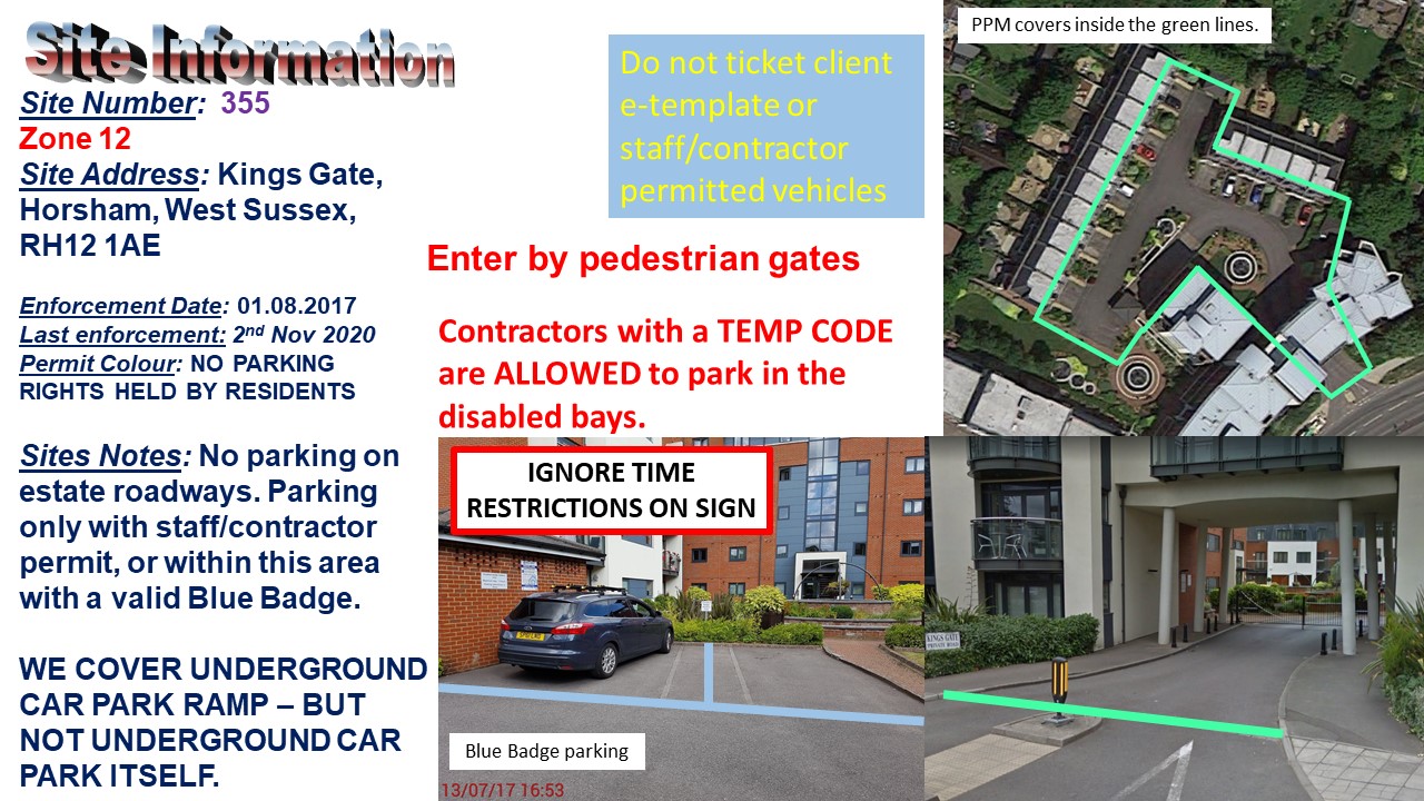 Kings Gate Horsham RH12 1AE Property Parking Portal