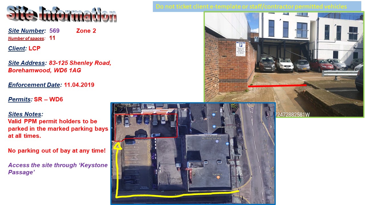 83125 Shenley Road Borehamwood, WD6 1AG Property Parking Portal